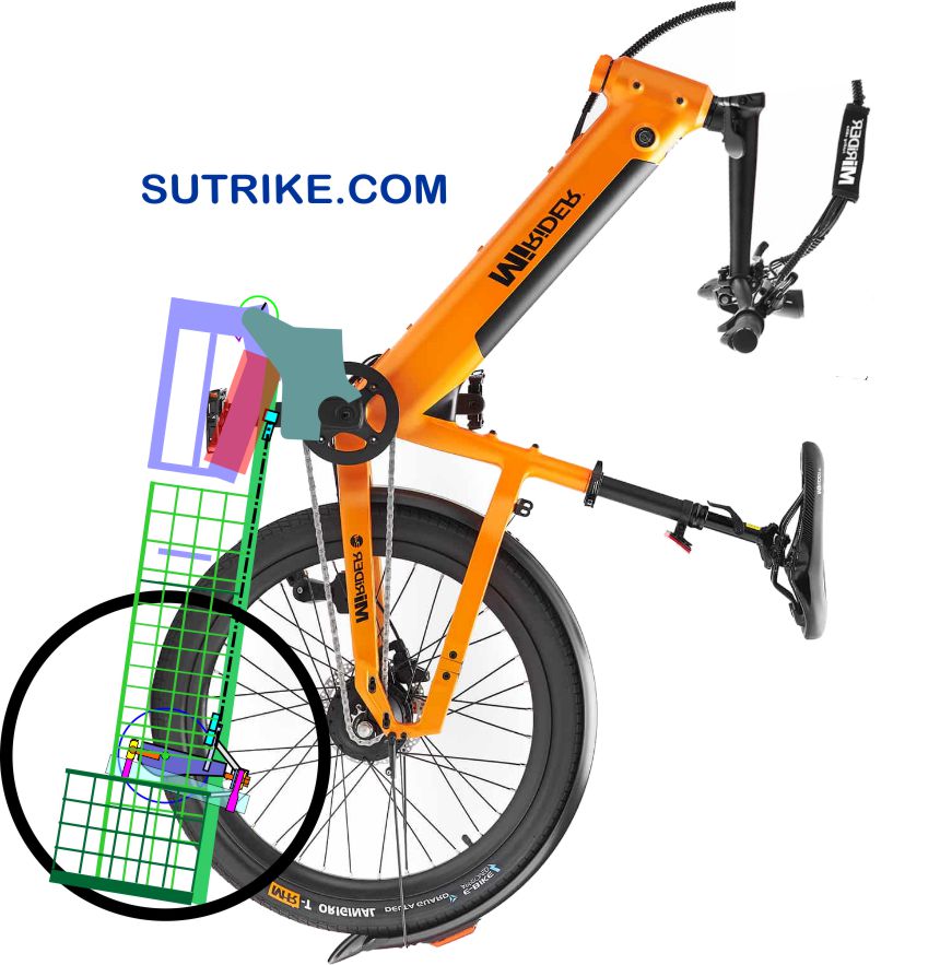 folding cargo bike