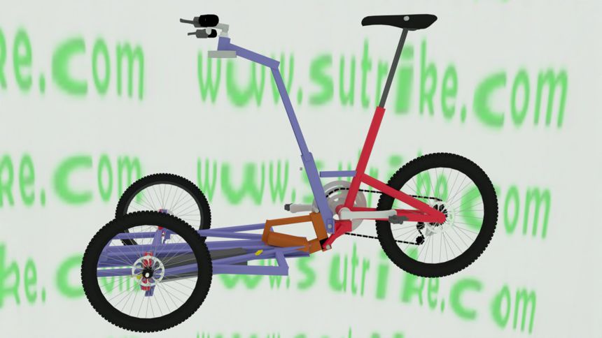 folding cargo bike